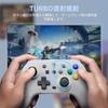 Wireless Switch Controller with Hall Effect RGB Back Turbo 4 Levels of Vibration Gyro 800mAh Compatible with Pro Classic Gray Sticks, Lighting,