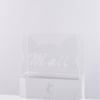 Transparent Acrylic Desktop Letter Organizer For Office Home Clear Paperworks Storage Rack for Folders Books Bill