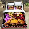 F-Pět nocí u Freddyho FNAF Povlečení Sada King Twin Double Chlapecké povlečení Mikrovlákno nebo Polyester Přikrývka