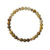 1 Citrine Natural Stone Bracelet Promotes Abundance and Success Unisex Handmade Jewelry 6mm