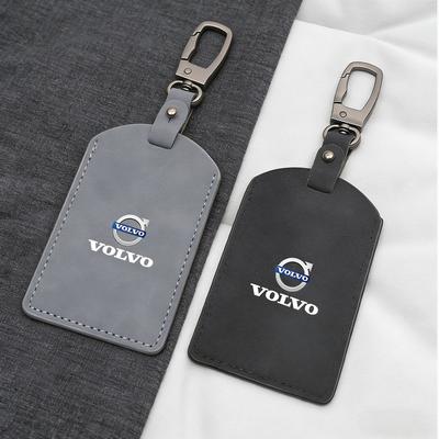 Car Key Bag Card Holder Leather Card Bag Pendant For V60 V40 XC90 S60 C30 XC60 V50 V70 S90 Rdesign AWD Car Key Card Case