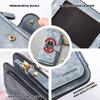 Vintage Biker Skull Print Leather Wallet Fashion Casual Multicard Long Purse 