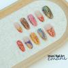 30PCS Colorful Polka Dot Press-On Almond Nails - High-End Hand-Applied Tips
