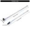 Heavy Duty 1/2 F Rod 15/18" Force Bar Activity Head Socket Wrench with Strong Force Lever Steering Handle for Repairing