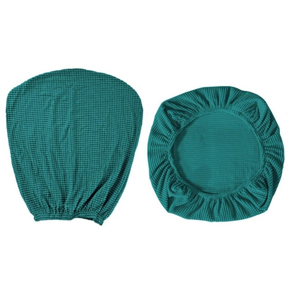 2Pcs/Set High Elastic Office Chair Covers Thicken Armchair Cover New Computer Chair Cover
