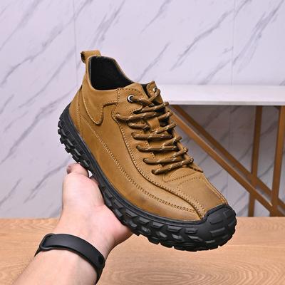 Hochwertige Herren Freizeit Outdoor Schuhe Echtes Leder Wandersneaker für Herren Wanderschuhe Handgefertigte Stiefeletten Herrenschuhe