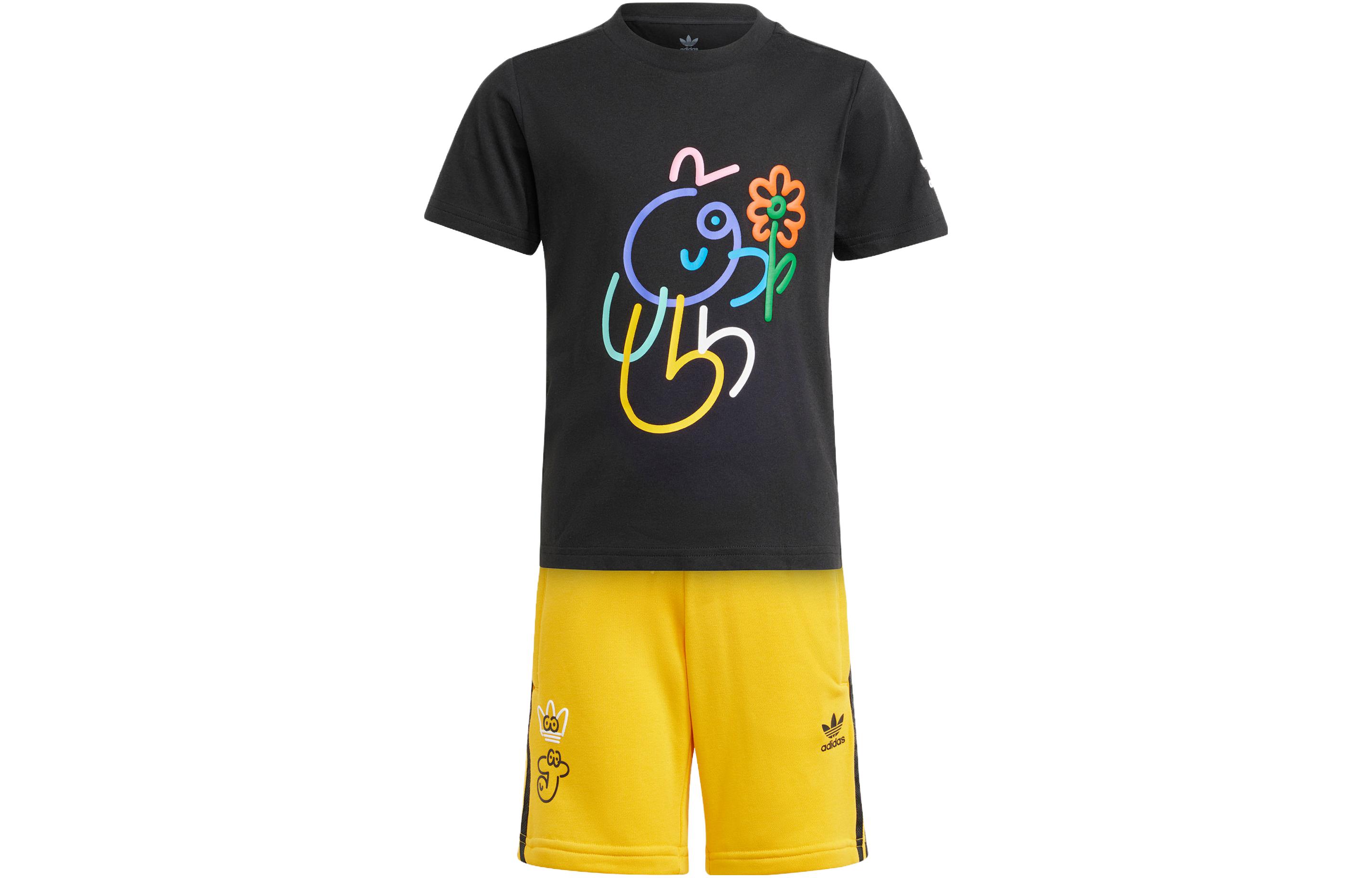 

Adidas Originals Cartoon Moderate Casual Sportswear Summer Kids II0839 110