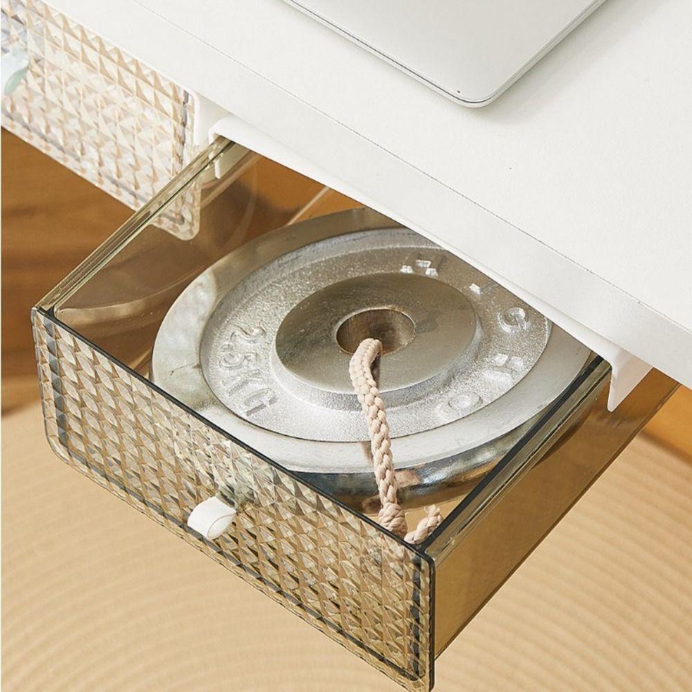Invisible Storage Undertable Drawer Hanging Under Desk Drawer High Quality Hidden Drawer