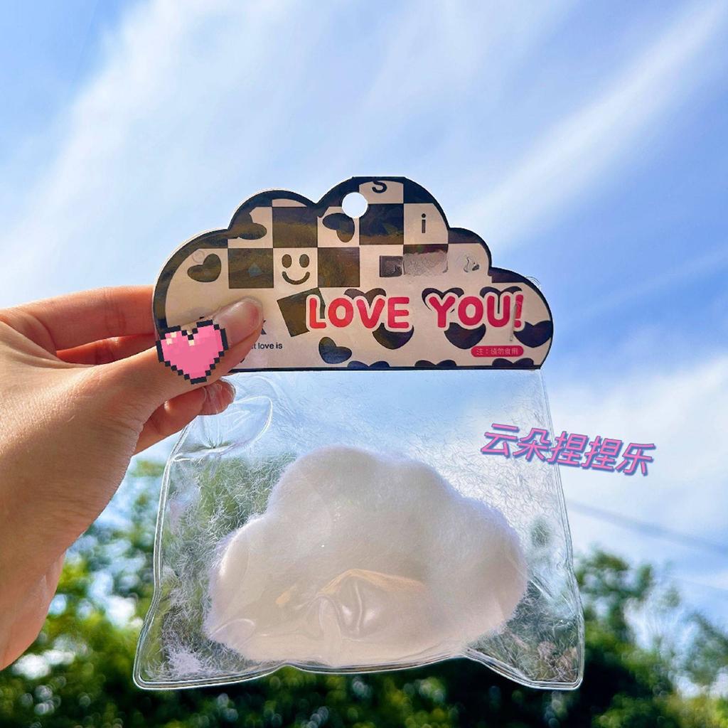 Needoh Pizza Sensory Fidget Cube Stress Relief Squishy Cube Anti-Anxiety Squeeze Toy For Focus Adhd Population