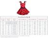 [Dressy Daisy] Girls' Ladybug Heroine Polka Dot Costume for Halloween and Christmas Parties, Skirt, Ages 8-9, Red and Black Dots
