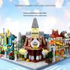 2025 Street Scene Lego-Compatible Architecture Model: Educational Assembly Toy for Kids and Boys