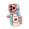 Curvy Puppy for IPhone16promax Puff Phone Case for Apple15plus14 Silicone13Cartoon12