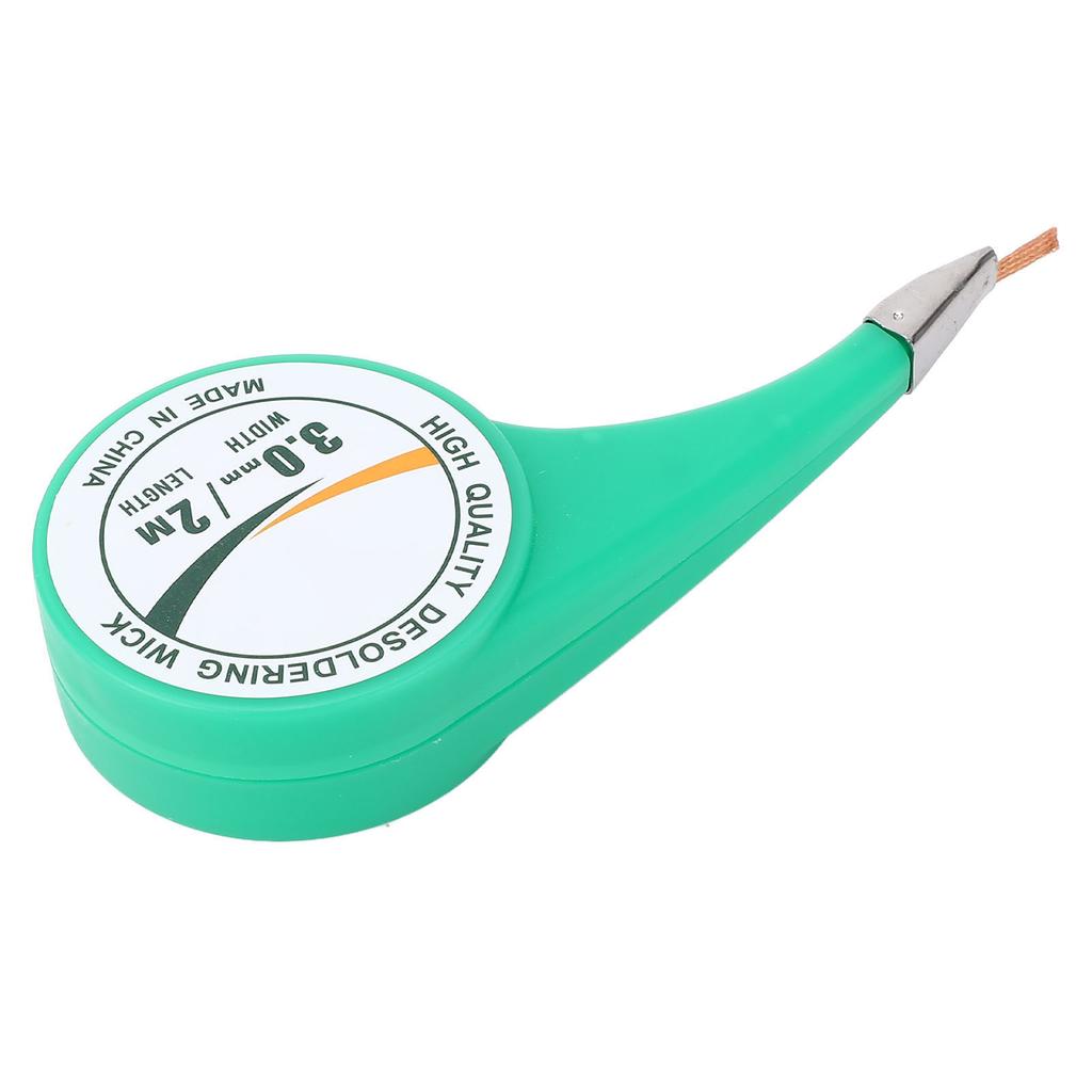 Solder Wick Braid with Flux Brass Desoldering Wicks Wire Removal Tool for PCB Cleaning and Repair