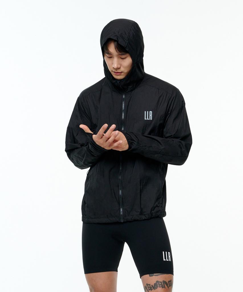 Limelight Apparel Sporcu Ripstop Koşu Rüzgarlığı (Boz)
