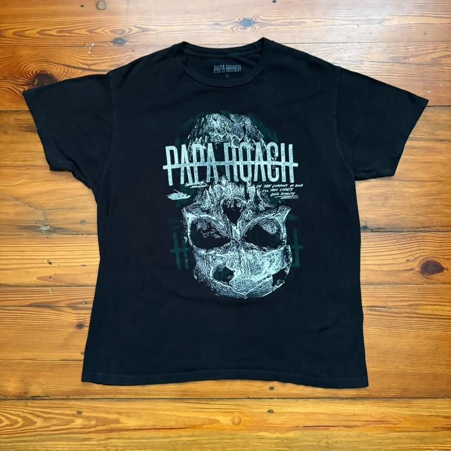 Papa Roach Band Men s Size L Black Loyalty Over Royalty Unisex T-Shirt M
