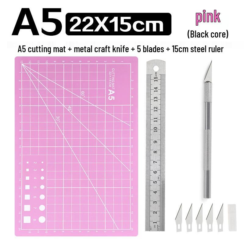 A5 3mm Thick Cutting Mat Board for Crafts & Writing