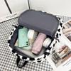 Female large-capacity schoolbag leopard print and cow print backpack, cute and casual backpack for women