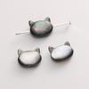 Natural Shell Rabbit Cat Head Beads For DIY Necklace Bracelet Earrings Jewelry Making