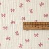 Ren Bomull Dubbellagers Krepp Tryckt Tyg för Sömnad Pyjamas Hemkläder Barnkjolar Handgjorda DIY Klädtyger