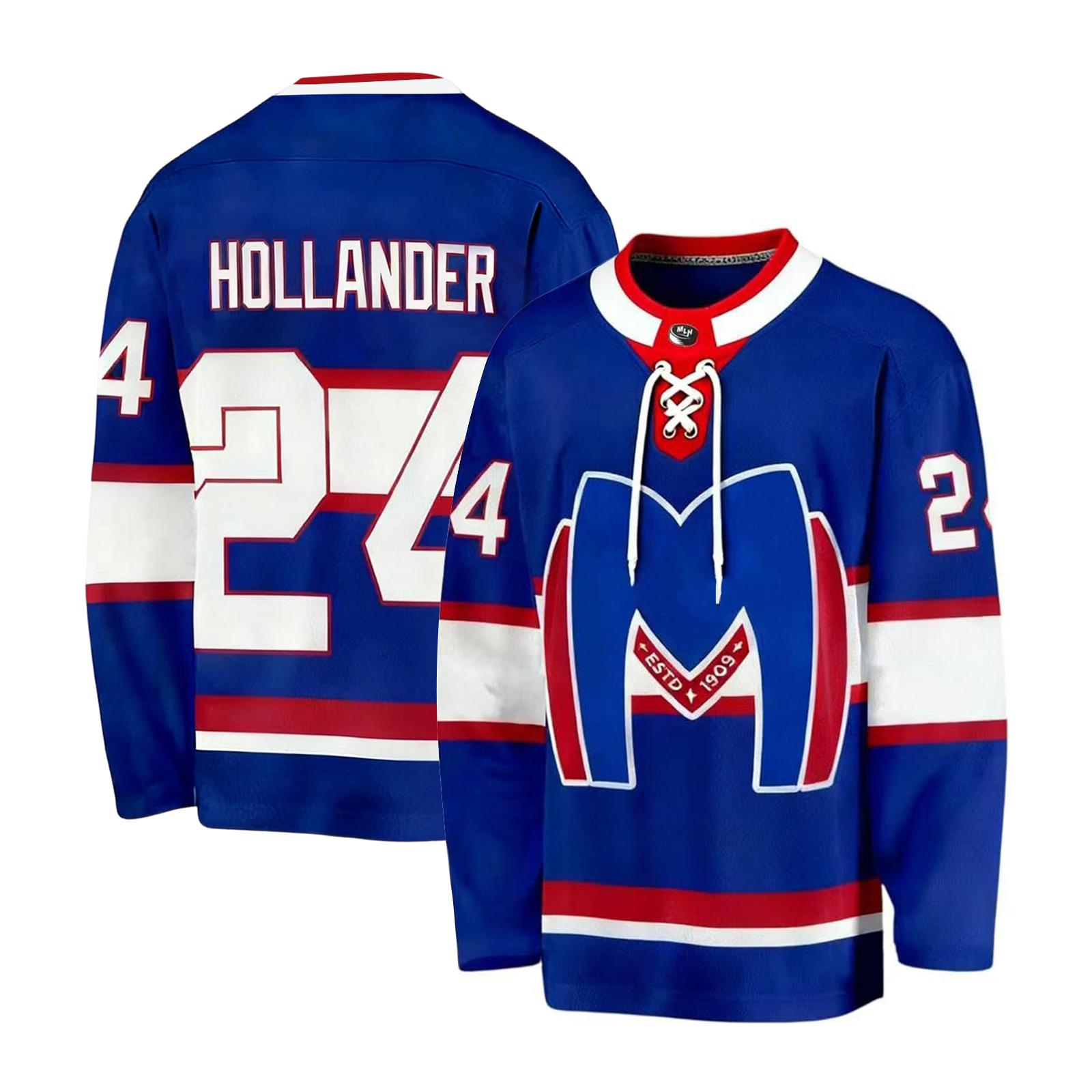 

Long Sleeve Jersey with Printed Number and Classic Fit Crew Neck Pullover with Striped for Sports Fans and Players XXXL