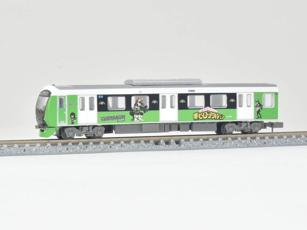 Railway Collection Tetsukore My Hero Academia x Shizuoka Railway Asui Tsuyu Diorama Supplies