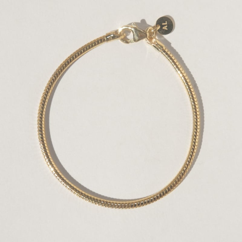 Another Layer Basic Bold Bracelet (silver925)(2color)