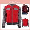 To Back The Future Mardi Jacket Cosplay Costume Adult Halloween Coat Tops Outfit