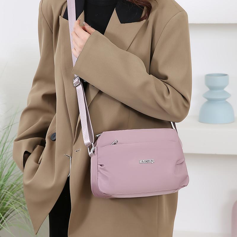 Women's Bag Multi-Layer Crossbody Bag Lightweight Shoulder Bag