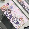 XXL Gamer Computer Desk Mat Nekopara Mouse Pad Cute Anime Girl Mousepad Carpet Office Laptop Mousemat Desktop Table Mat 900x400