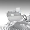Husă de protecție rezistentă la șocuri pentru căști wireless Beats Solo Buds, Husă transparentă cu breloc