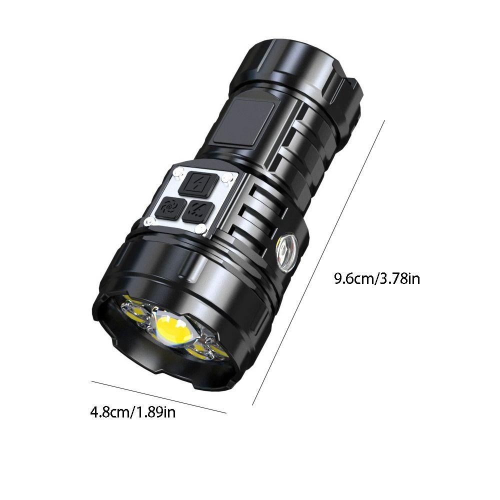 17 Modes Super Bright LED Flashlight Waterproof LED Pocket Flashlights Handheld Spotlight  Cycling
