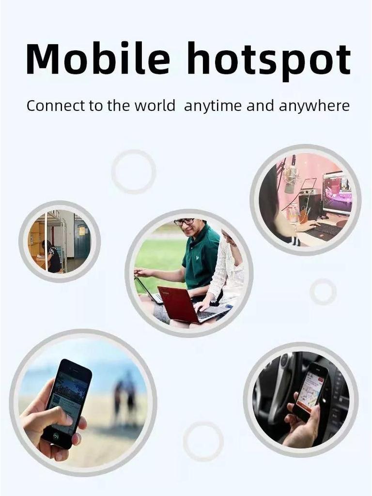 4G LTE Portable Pocket WiFi Router with SIM Card Slot for Southeast Asia