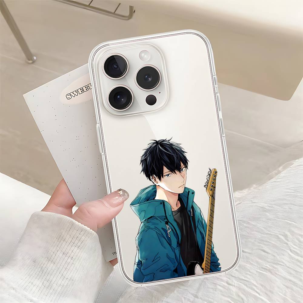 Anime G-GIVENS Phone Case For IPhone 17 16 15 14 Plus 13 12 11 Pro Max Phone Back Cover Transparen