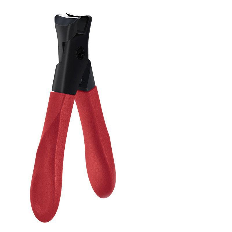 

Кусачки для ногтей Anti-Splash, одинарные кусачки для ногтей, толстые, жесткие, специальные, большого размера, для бытовых толстых ногтей красный