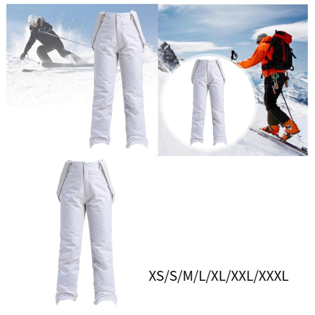 Snowboard Pants Ski Bib Lightweight Full Length Snowboard Sled Skiing Insulated Ripstop Outdoor Water Resistant Skiing Pants