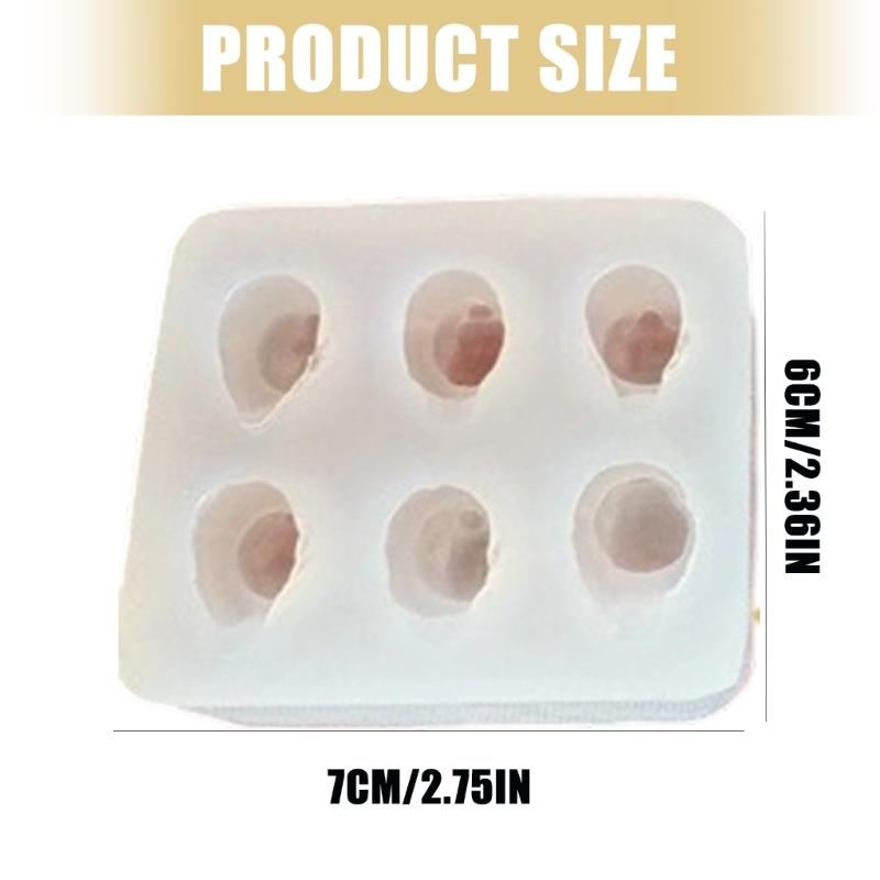 Portable Parrots Silicone Mould For Chocolate Ice Cubes Detail Crafting Ideal Home Baking
