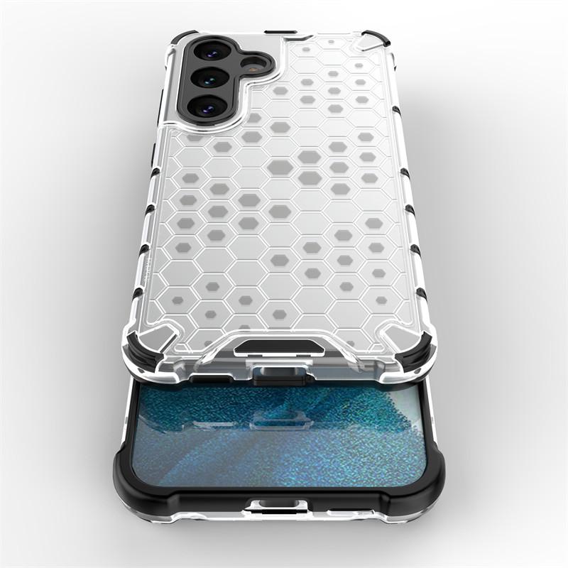 For Samsung Galaxy S24 Case Samsung Galaxy S24 Plus S24 Ultra Cover Honeycomb Style Shockproof TPU Armor PC Silicone Phone Case