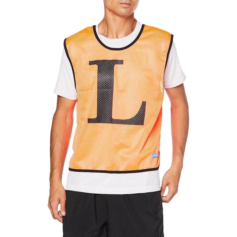 Molten Libero Game Vest GB0013-LO Fluorescent Orange Lightweight Sports Apparel