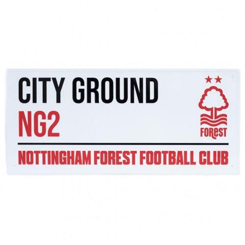 Nottingham Forest FC City Ground Street Sign