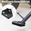 uxcell Motorcycle Kickstand Plate Pad Aluminum Alloy Compatible with Suzuki