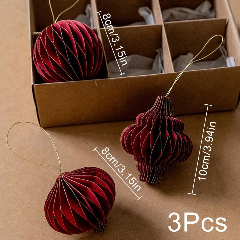 

1шт/3шт Рождественский кулон в виде елки DIY Домашняя вечеринка Рождественский подарок Рождественский кулон в виде елки