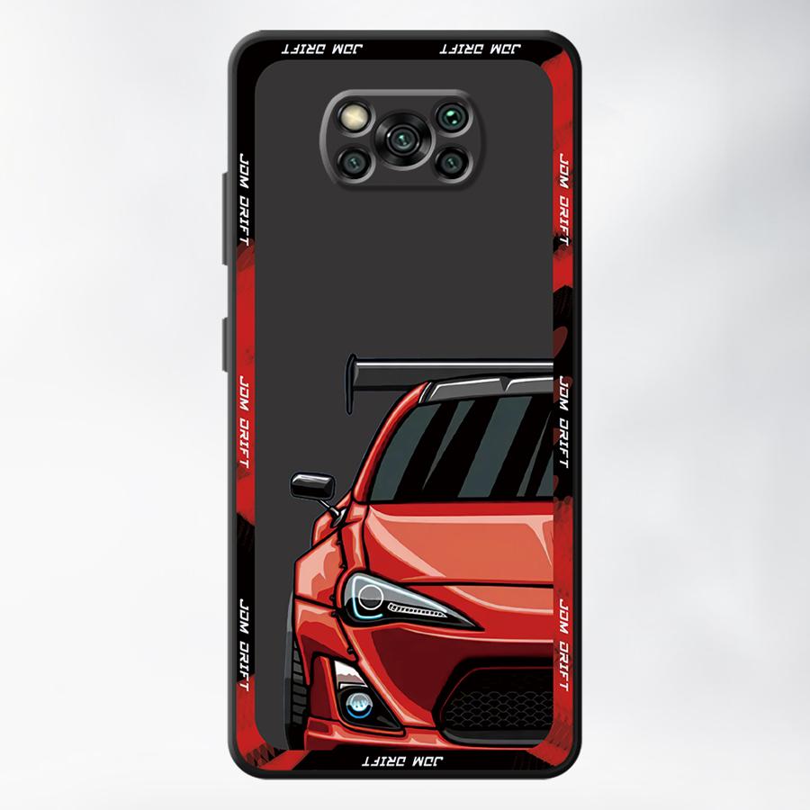 Funda Phone Cover Case for Xiaomi Poco F8 C50 X7 X3 X4 X5 Pro C71 F3 M5 M7 Pro M3 M4 C75 F1 C61 Super Car