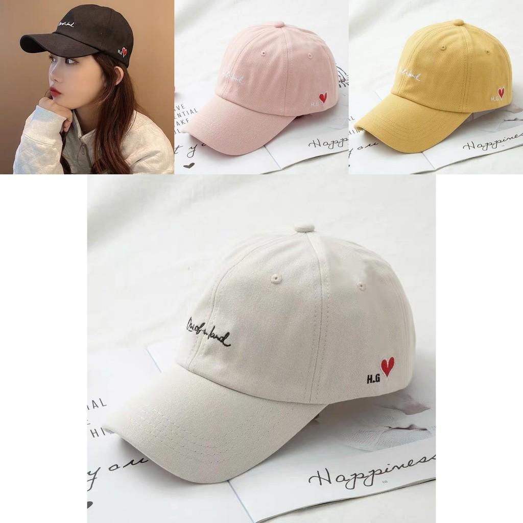 Polyester Cotton Blend Baseball Cap With Embroidered Letters For Stylish Look