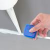 4PCS Caulk Tools Kit Silicone Sealant Remover Shovel Glass Cement Caulking Scraper (Blue)