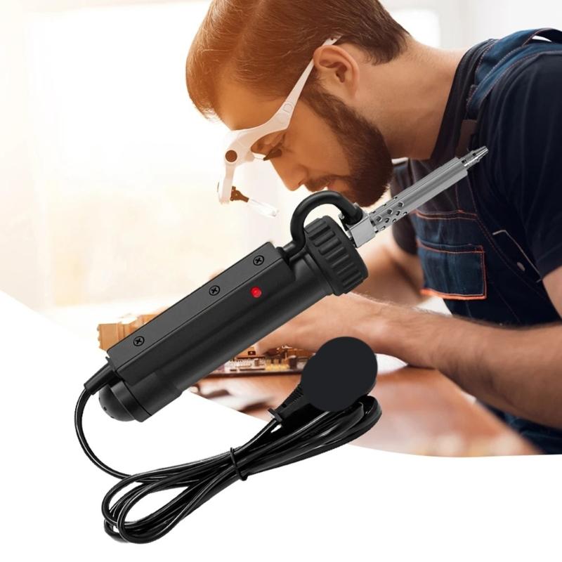 652F Heavy Duty 680 Solder Sucker Tool with Ergonomic Grip for Professional Circuit Board Maintenance