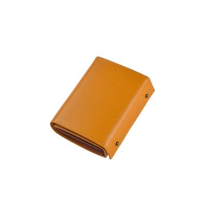 Tochigi Leather Genuine Large Bifold Small Popular Cowhide Leather Compact Made by Top Genuine Leather Holds 15 Perfect Day Gift Men's Wallet,