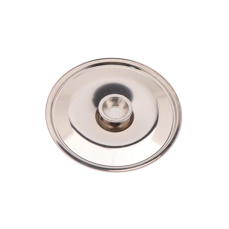 10-26Cm Round Pot Lid Thicken Stainless Steel Saucepan Cover Replacement Universal Kitchen Food Lid Kitchen Supplies