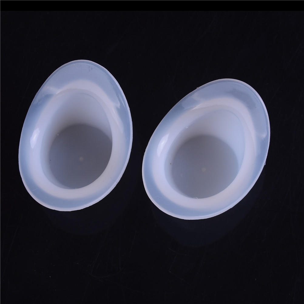 2Pcs Silica Gel Eye Flush Cups First Aid Wash Bath Plastic Cups