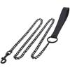 DIEZI Cosplay Black PU Leather Chain Necklace For Women Vintage Harajuku Gothic Choker Collar Statement Necklace Men Jewelry