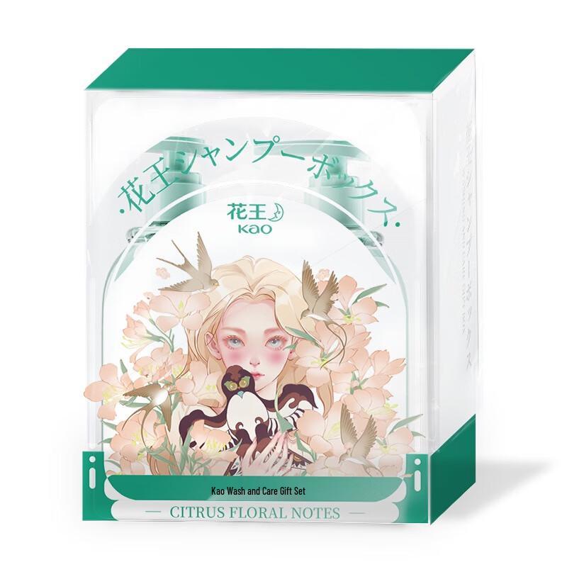Подарочный набор для мытья волос и тела Kao